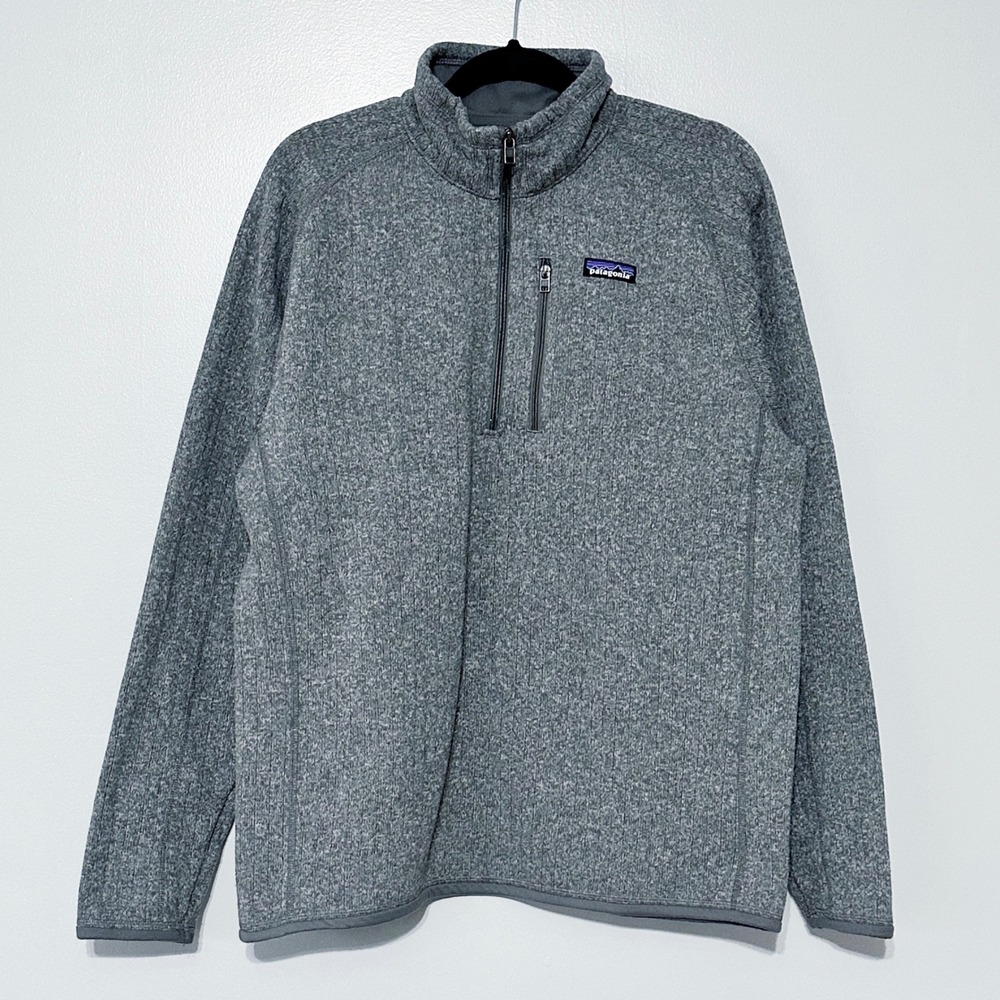 Patagonia Men's Better Sweater 1/4-Zip Pullover Size Large